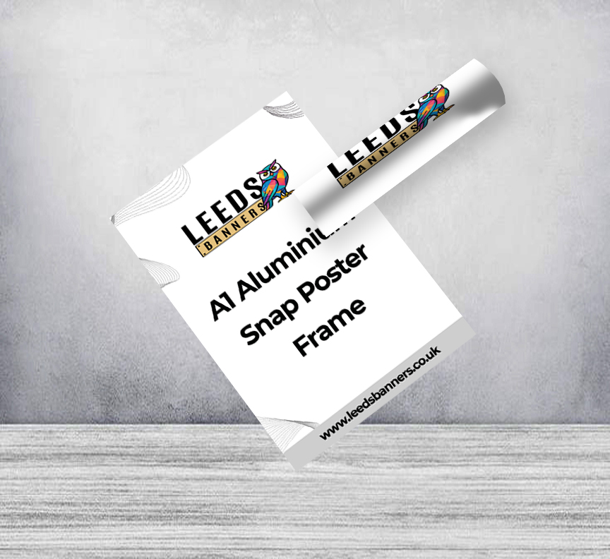 A1 Aluminium Snap Poster Frame Replacement Graphics
