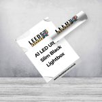 A1 LED Ultra Slim Black Lightbox Replacement Graphics