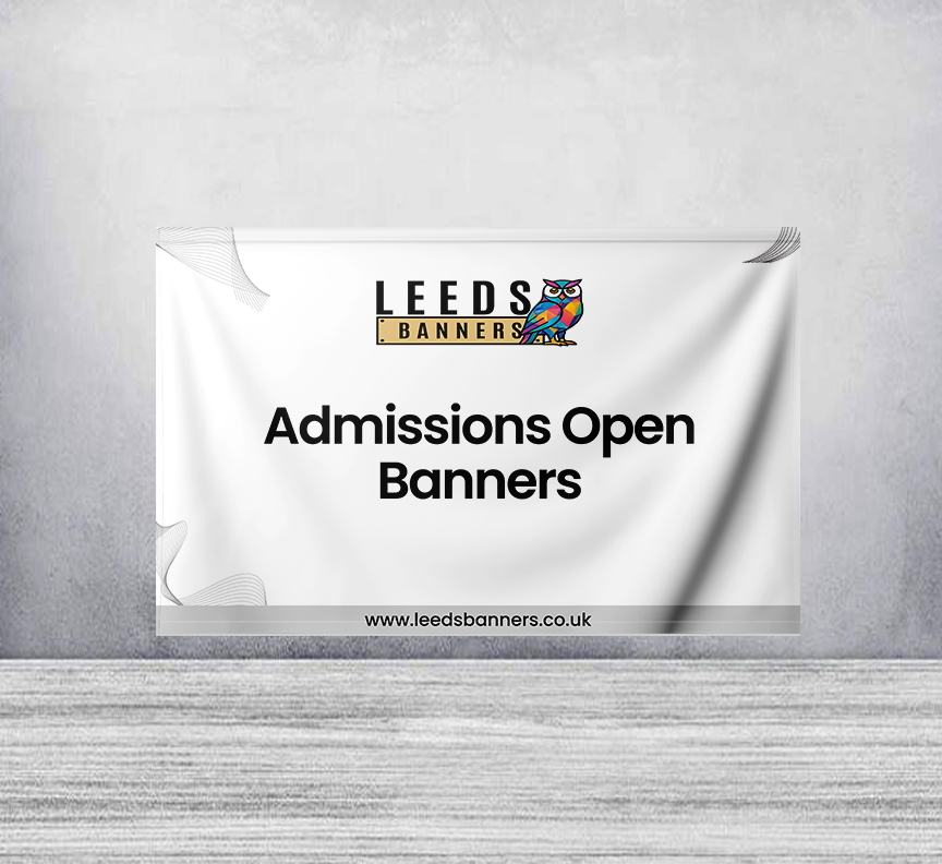 Admissions Open Banners