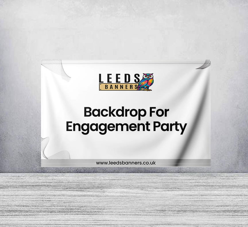 Backdrop For Engagement Party