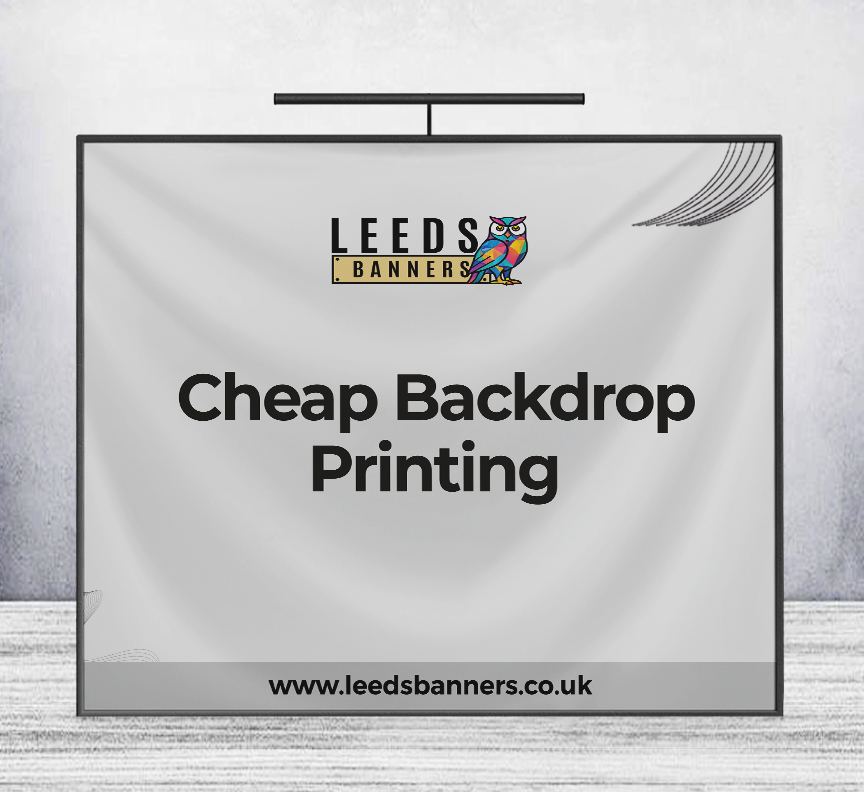 Cheap Backdrop Printing