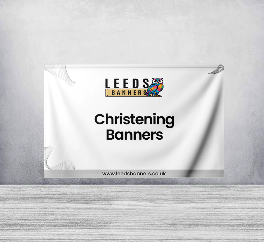 Christening Banners