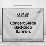 Concert Stage Backdrop Banners