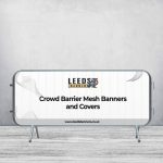 Crowd Barrier Mesh Banners and Covers