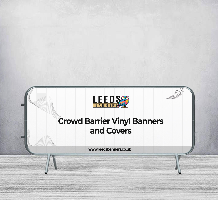 Crowd Barrier Vinyl Banners and Covers
