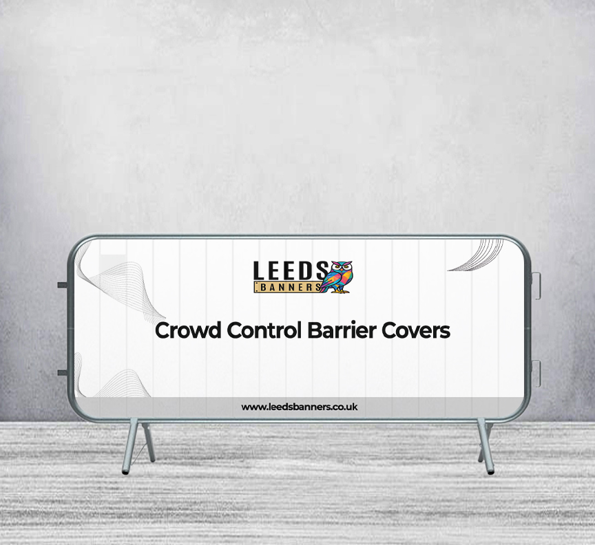Crowd Control Barrier Covers