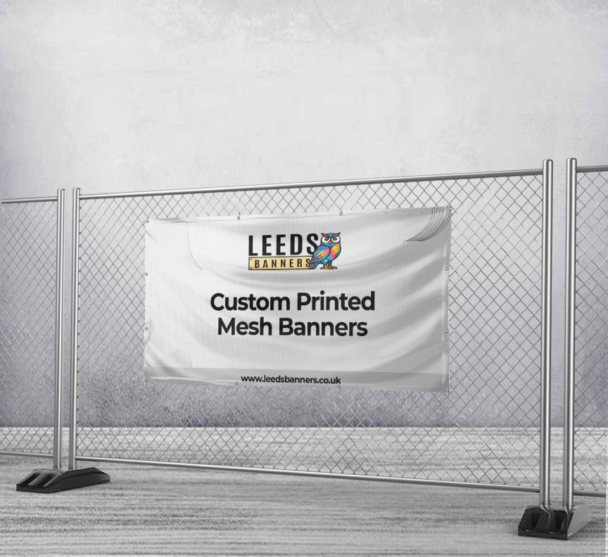Custom Printed Mesh Banners