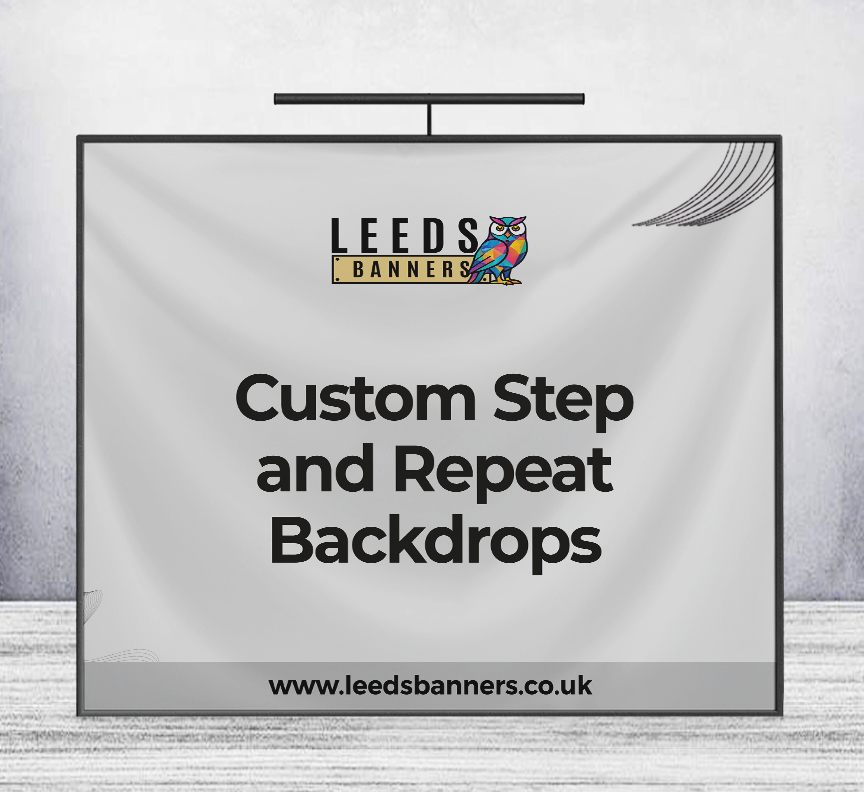 Custom Step and Repeat Backdrops