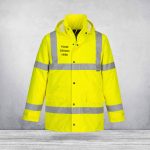 Customisable Hi Vis Traffic Jacket