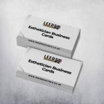 Esthetician Business Cards