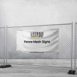 Fence Mesh Signs