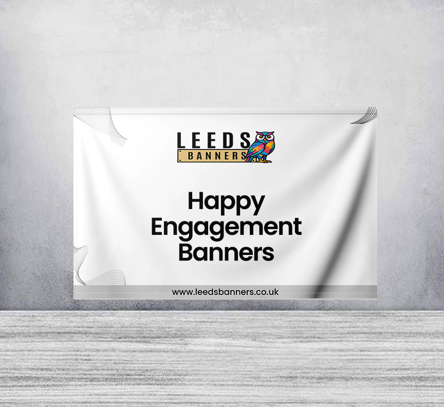 Happy Engagement Banners