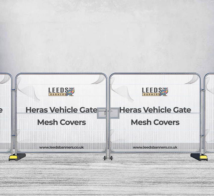 Heras Vehicle Gate Mesh Covers