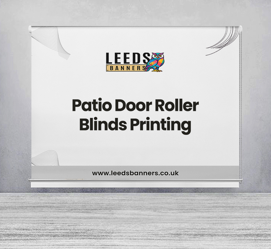 Patio Door Roller Blinds Printing