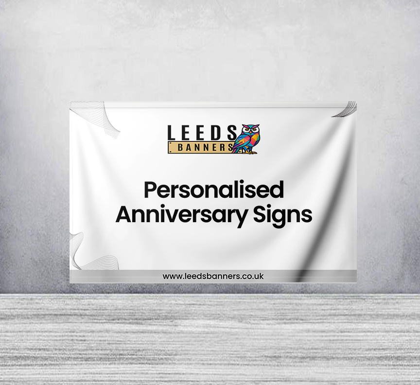 Personalised Anniversary Signs