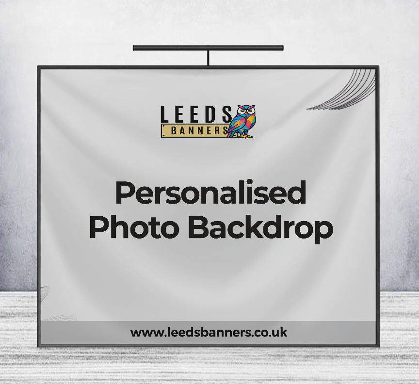 Personalised Photo Backdrop