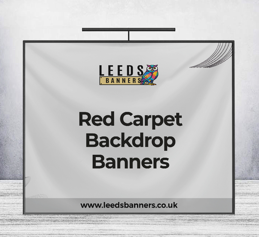 Red Carpet Backdrop Banners