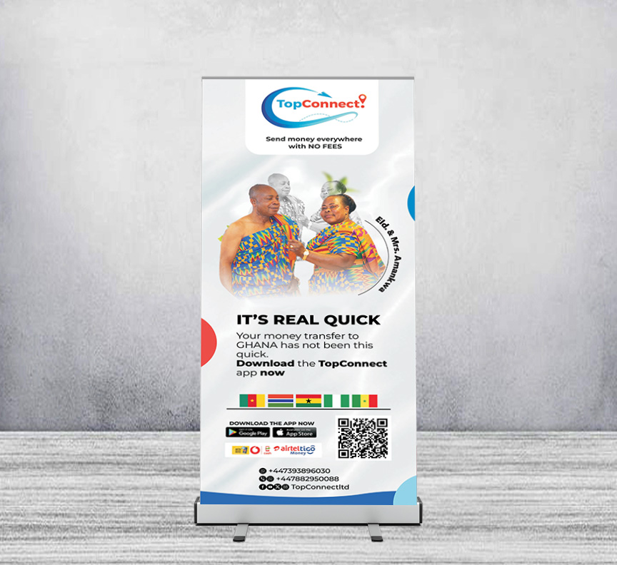 Roller Banner Stand (850mm x 2000mm)