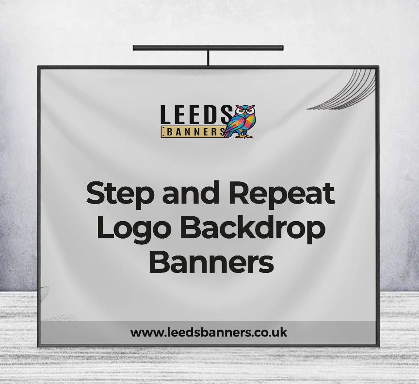 Step and Repeat Logo Backdrop Banners