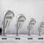 Tear Drop Flags