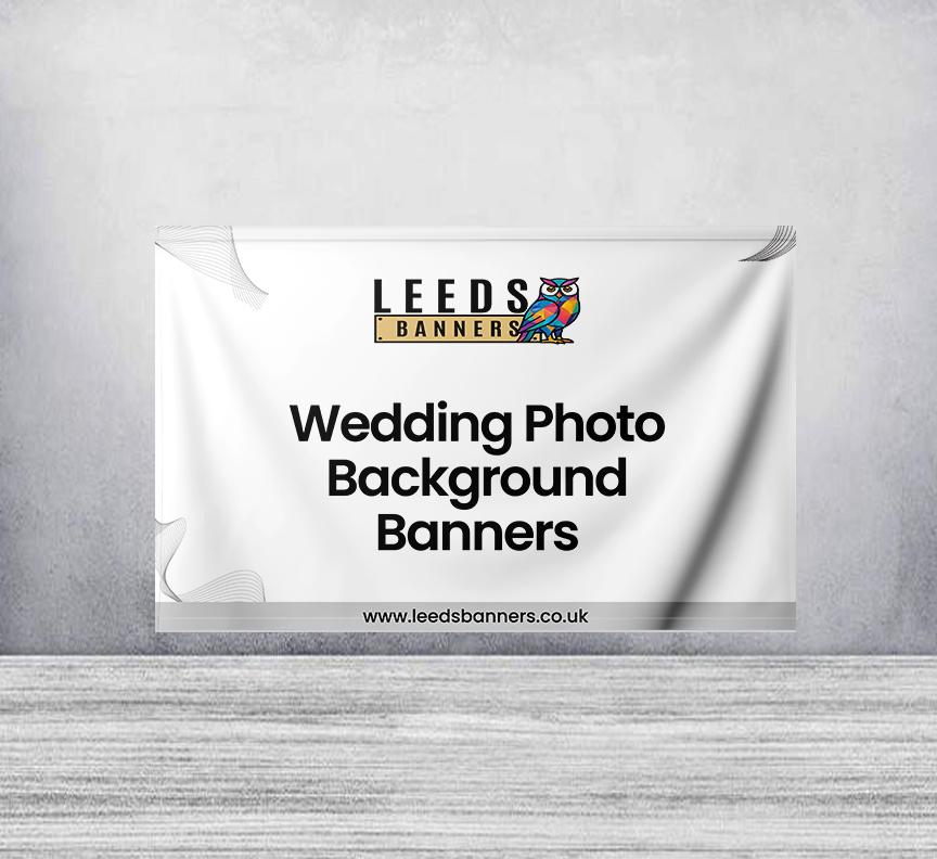 Wedding Photo Background Banners