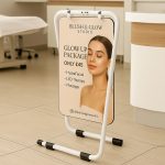 A1 Iron Pavement Swing Sign Printed With Graphics